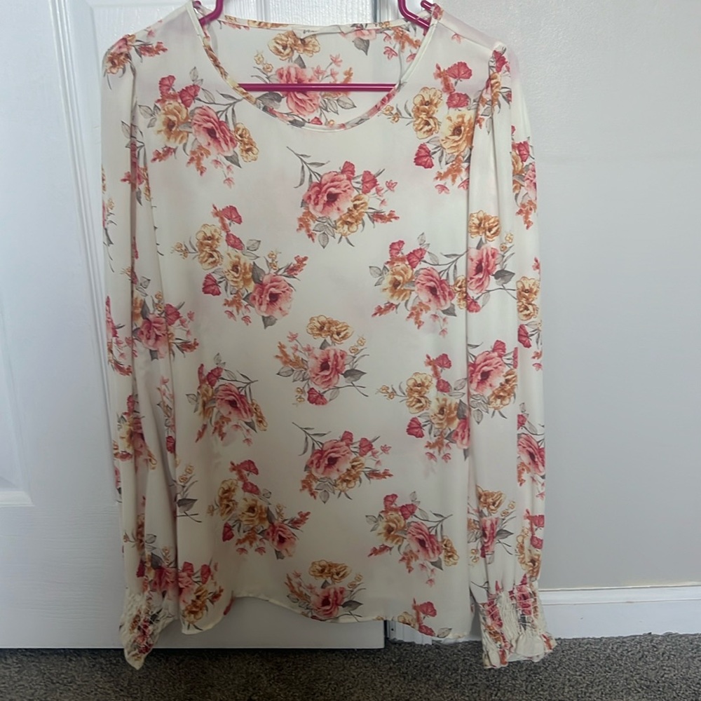 Women’s Floral Blouse